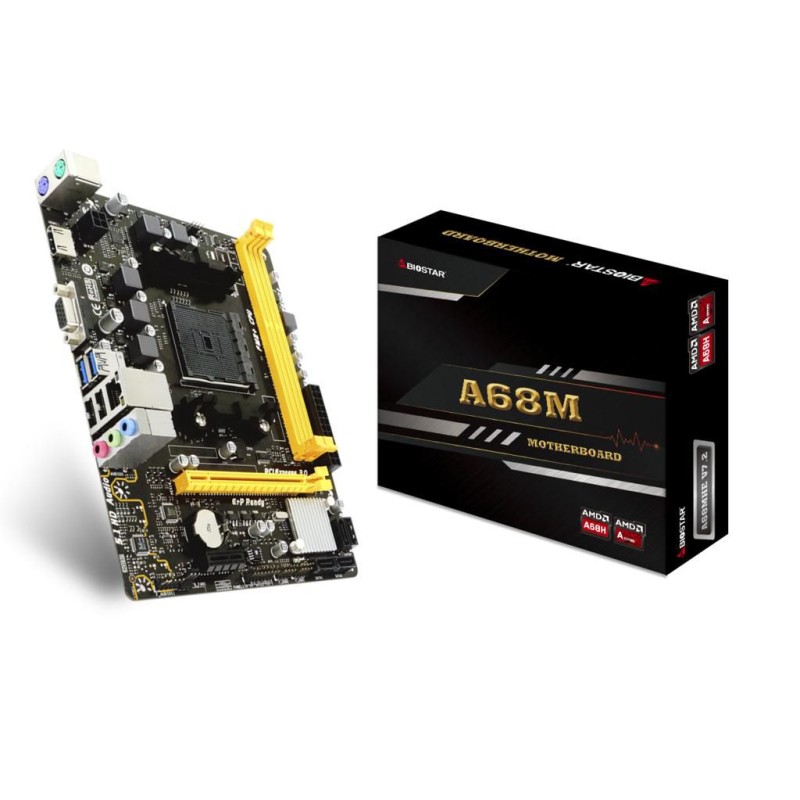 Biostar Motherboard Amd A68H Socket